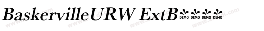 BaskervilleURW ExtB字体转换